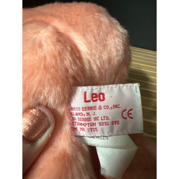 Vintage Rare Russ Star-Scopes Birthday Zodiac Bear Leo 10 inch Retired - Picture 5 of 6